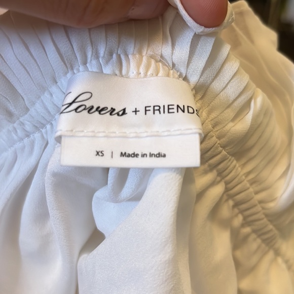 Lover + Friends Freesia Top in White XS - Picture 3 of 4